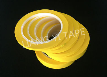 ペット フィルムの変圧器の絶縁材テープ、熱抵抗の絶縁材の黄色のマイラー テープ